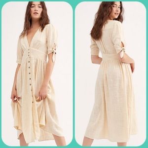 Free People Love of my Life Midi Dress